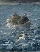 Edouard Manet L'Evasion de Rochefort painting